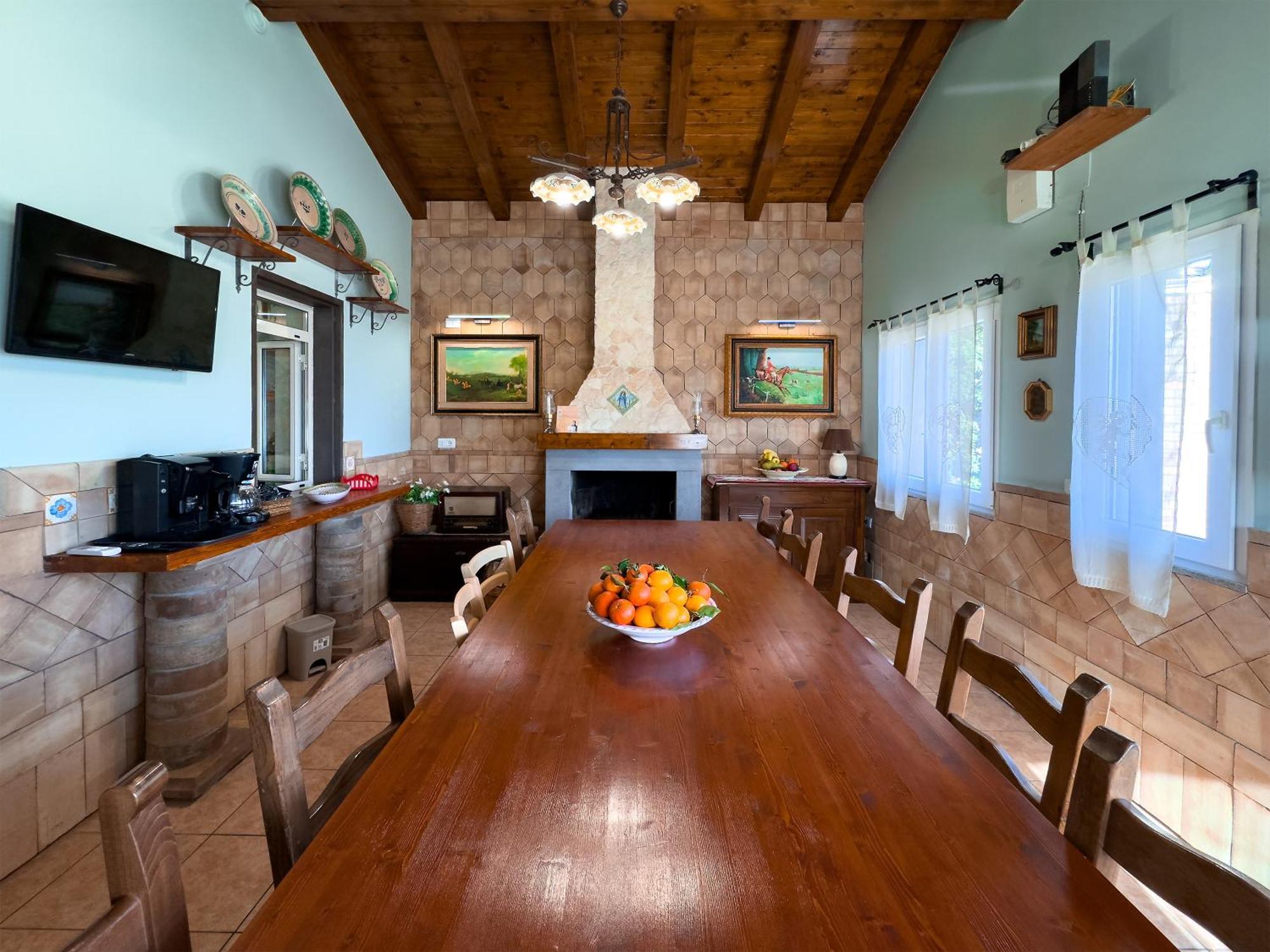 מסקלי Villa Del Gelso Chalet Nel Parco Delletna מראה חיצוני תמונה