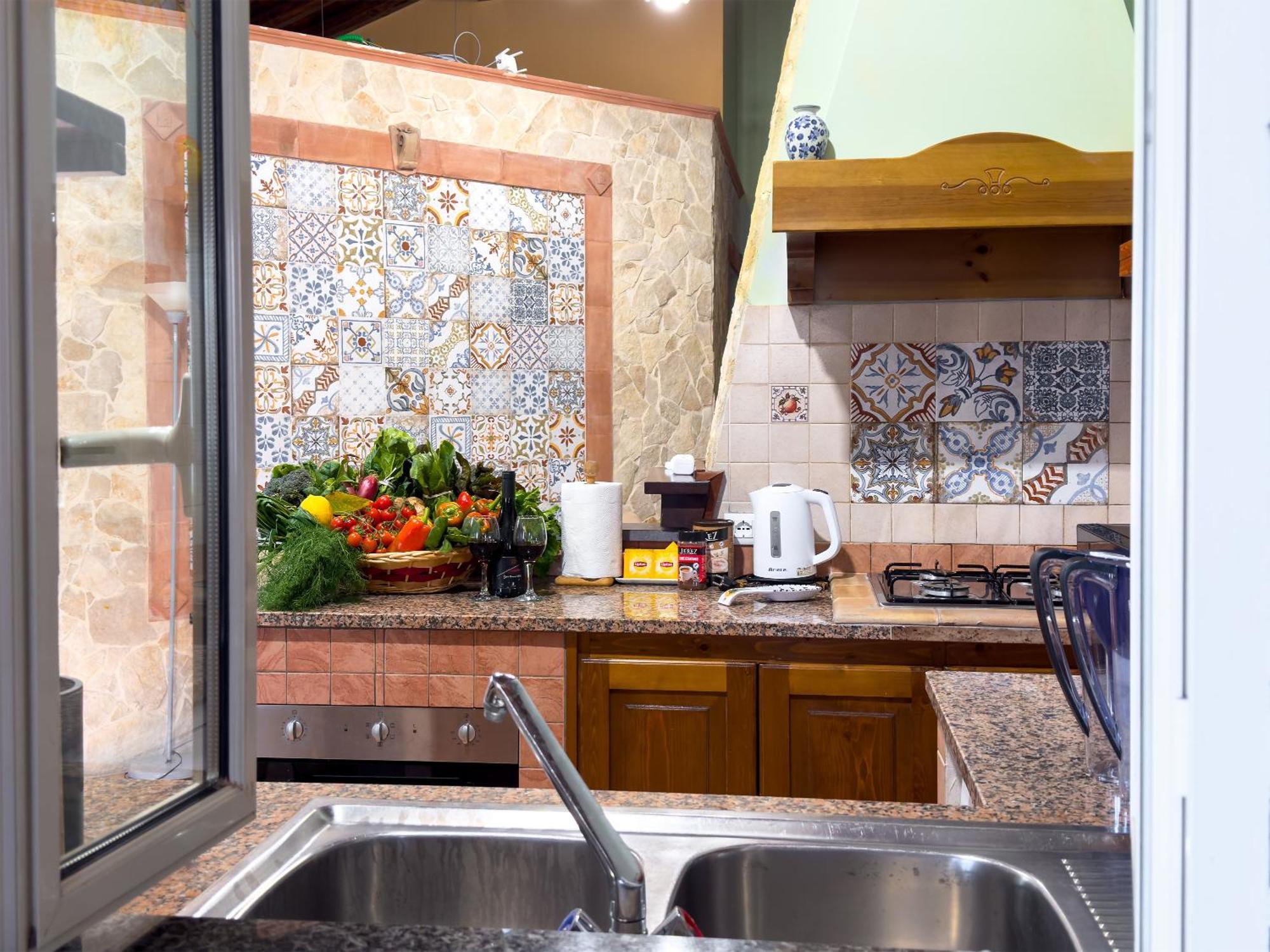 מסקלי Villa Del Gelso Chalet Nel Parco Delletna מראה חיצוני תמונה
