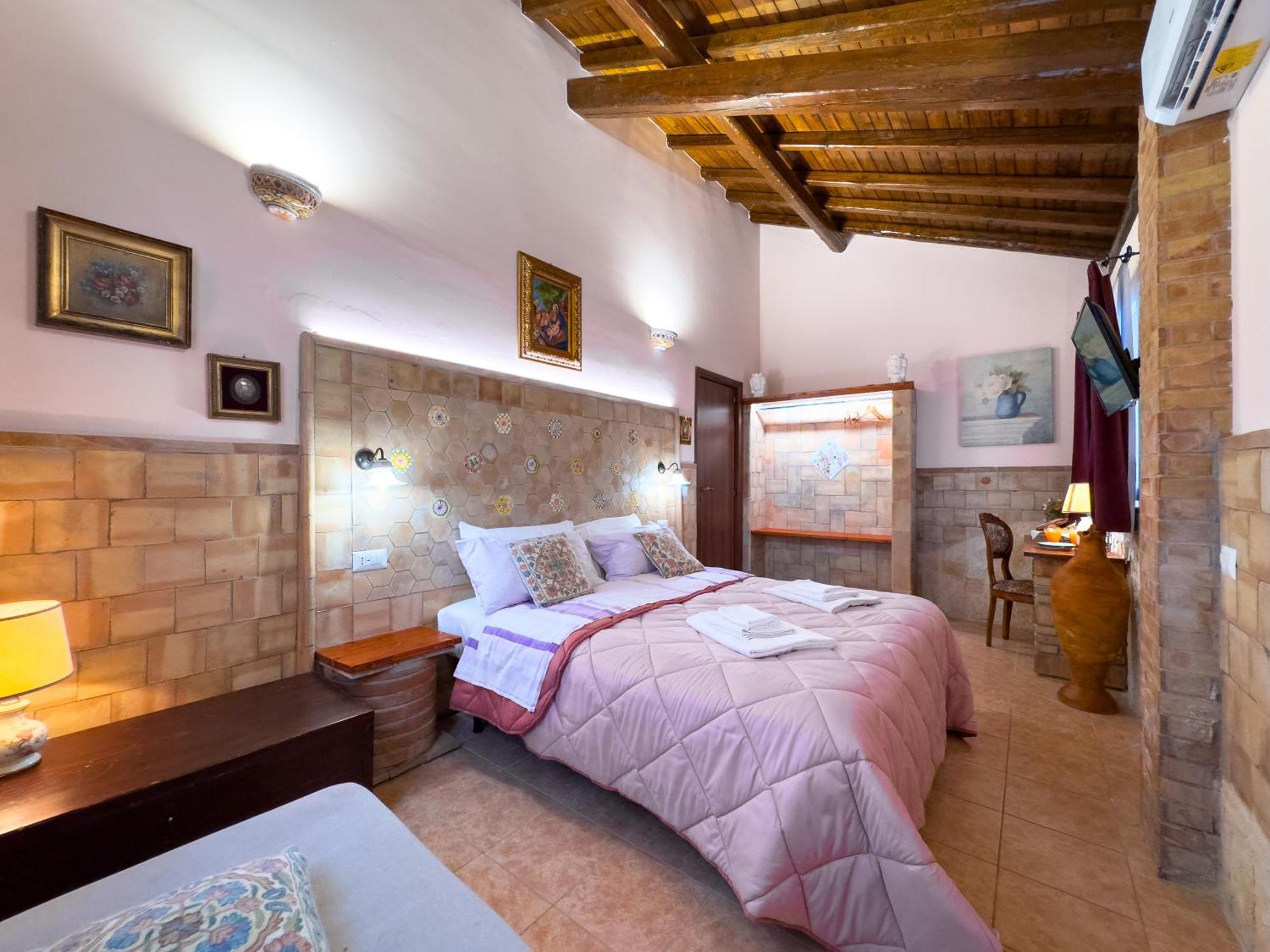 מסקלי Villa Del Gelso Chalet Nel Parco Delletna מראה חיצוני תמונה